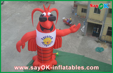 ตัวละครสัตว์เลี้ยงลูกกุ้งมังกร, Mascot Inflatable Moving Customized