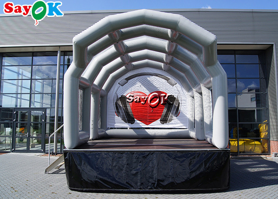 PVC Coat Inflatable Air Tent เวทีเคลื่อนย้ายได้แข็งแรงและมั่นคง