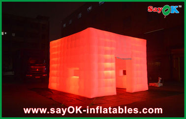 Go Outdoors Air Tent Lighted Inflatable Air Tent ตกแต่งงานแต่งงาน Air Inflatable Tent