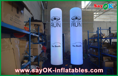 ของตกแต่งปาร์ตี้ตรง inflatable แสงสว่างตกแต่ง Inflatable Tube สำหรับกลางแจ้ง