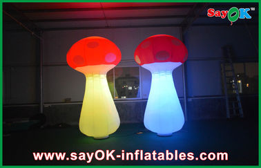 Air Blown Inflatable เหตุการณ์โคมไฟสีส้มเห็ด Inflatable