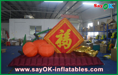 ผลิตภัณฑ์ Inflatable กลางที่กำหนดเอง 3m Inflatable ส่งเสริมการขาย Inflatable เทศกาล
