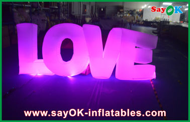 Valentine Inflatable Led Light ความรักในร่มตกแต่งงานแต่งลม