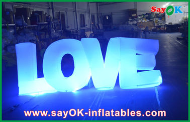 กิจกรรมการมีส่วนร่วมในการตกแต่งหมั้นของ Valentine Inflatable Lighting Decoration