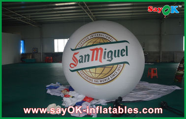 โฆษณาบอลลูนบอลลูนสีขาวรุ่น 2 บอลลูนบอลลูน 0.8 มม