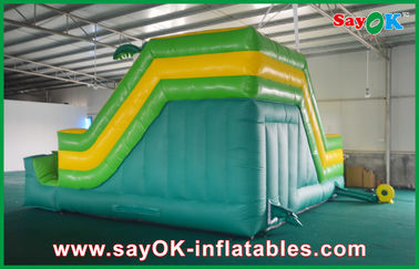 บ้านตีกลับสำหรับเด็กในเชิงพาณิชย์พร้อมสไลด์ Inflables Water Combo Bouncy Jump Castle