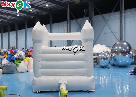 Tarpaulin Inflatable Bounce สำหรับงานปาร์ตี้งานแต่งงาน 3.2x2.5x2.4m