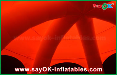 ห้องเต็นท์แบบอากาศ DIA 10m โปรโมชั่น ห้องเต็นท์ Spider Dome สําหรับการโฆษณา