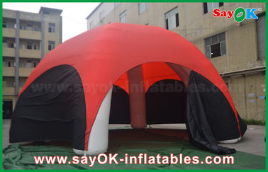 ห้องเต็นท์แบบอากาศ DIA 10m โปรโมชั่น ห้องเต็นท์ Spider Dome สําหรับการโฆษณา