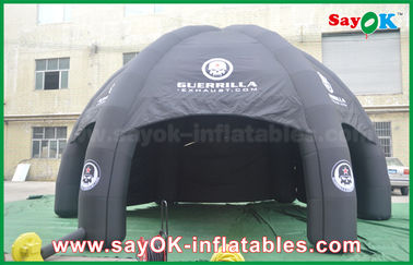 Go Outdoors เต็นท์พองผ้า Oxford Outdoor Giant Inflatable Spide Camping Tent สำหรับส่งเสริมการขาย