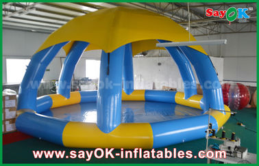 พีวีซี DIA 5m ฤดูร้อนเกมกีฬา inflatable สระว่ายน้ำลมกับหลังคา Cover