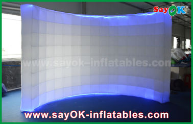 Photo Booth Props Led Strip Lighting Inflatable Wall Photo Booth Wedding For Rental รับประกัน 1 - 3 ปี