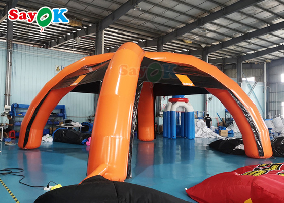 เต็นท์โดมเหตุการณ์ที่กำหนดเอง PVC Giant Inflatable Air Tent โครงสร้างรองรับ Blow Up Spider Tent