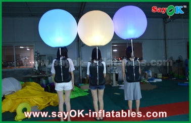 1A DIA บอลลูนตกแต่งตกแต่งแสงสว่างด้วยการเปลี่ยนสีของไฟ LED