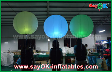 1A DIA บอลลูนตกแต่งตกแต่งแสงสว่างด้วยการเปลี่ยนสีของไฟ LED