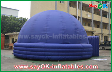 ท้องฟ้าจำลอง Dome ท้องฟ้าสีน้ำเงิน 7 เมตร Dome Durable Architecture Projection Tent