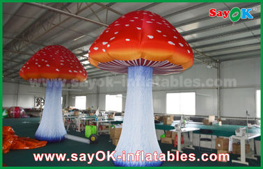 ผ้ายีนส์ฟองน้ำยักษ์ Inflatable Mushroom โฆษณา Inflatables กับ Built - In Blower