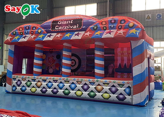 คาร์นิวัลปาร์ตี้เชิงพาณิชย์เต็นท์เป่าลมสำหรับเด็ก Blow Up Game Booth