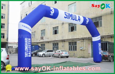 Inflatable Start Finish Arch กิจกรรมกลางแจ้ง PVC Inflatable Arch, Sports Finsh Inflatable Finish Arch