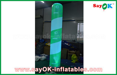 นำแสงที่กำหนดเอง, พองเสาอากาศ, ตกแต่ง Inflatable กลางแจ้งด้วย 600D Pvc / Nylon