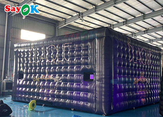Giant Mobile 8x8x4m Outdoor Inflatable Tent พร้อมไฟ LED Waterproof