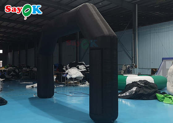 PVC Tarpaulin Inflatable Arches เริ่มเส้นชัย Blow Up Archway