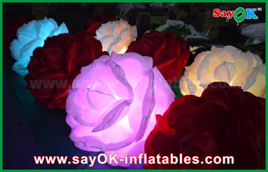 โคมไฟ LED DIA Rose Flower พร้อมเครื่องเป่าลม CE / UL