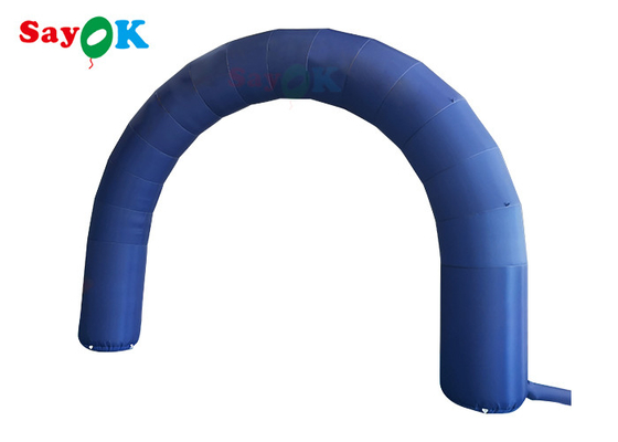Blue Inflatable Arch Waterproof สำหรับงาน Adversting Grand Opening