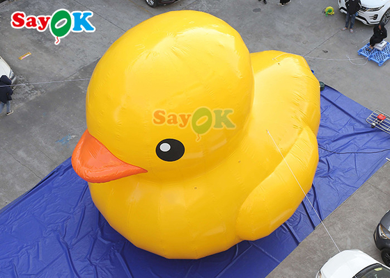 210D Oxford Cloth Airtight Inflatable Duck Cartoon Events โฆษณา