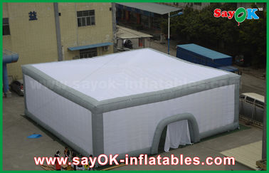 outwell air tent Giant 15x15m Outdoor Inflatable Air Tent / Cube Tent พร้อมไฟ LED สำหรับกลางแจ้ง