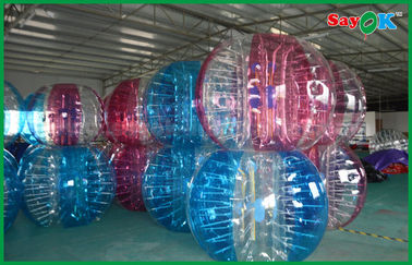 เกมเป่าลมขนาดยักษ์ TPU Bubble Ball เกมกีฬาทำให้พอง PVC / Bumper Body Ball สำหรับเกมทีม