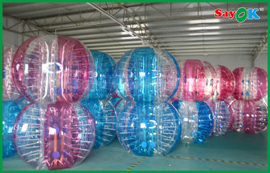 เกมชุดเป่าลม Sumo Bumper Ball เกมกีฬาทำให้พอง, อุปกรณ์ฟุตบอลฟองยักษ์สำหรับผู้ใหญ่