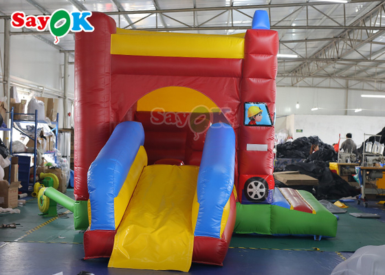 กลางแจ้งผู้ใหญ่ Bouncer สไลด์ Bouncy Jumping Castle Commercial Inflatable Obstacle Course Equipment