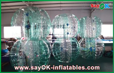 เกมกลางแจ้งทำให้พองยักษ์ 1.5 ม. /1.8 ม. PVC TPU Bumper Ball Bubble Soccer Football Inflatable สำหรับเกมกลางแจ้ง