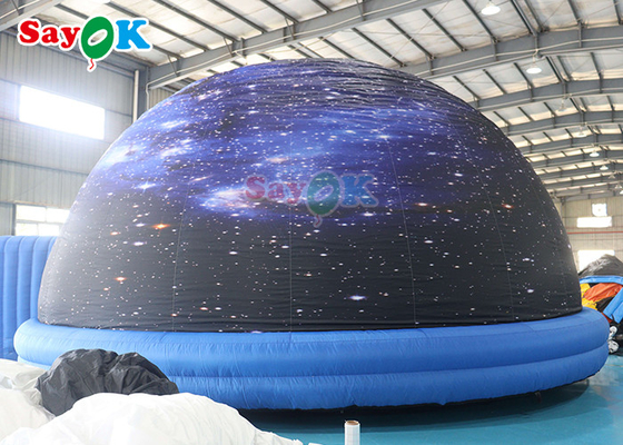 26.2ft Inflatable Projection Planetarium Tent วัสดุผ้า Oxford