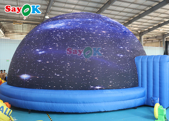 26.2ft Inflatable Projection Planetarium Tent วัสดุผ้า Oxford