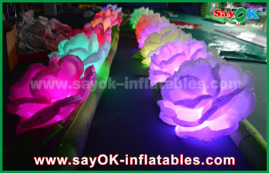 ตกแต่งแสงสว่างโรแมนติก / LED Inflatable Flowers Chain โรสสำหรับงานแต่งงาน
