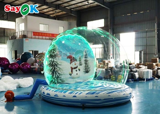 พาร์ตี้ลูกหิมะแบบปุ่มใหญ่ บุบบอลโดม พุบขึ้น บอลสโนว์บอลคริสต์มาส