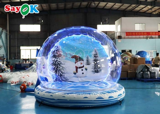 พาร์ตี้ลูกหิมะแบบปุ่มใหญ่ บุบบอลโดม พุบขึ้น บอลสโนว์บอลคริสต์มาส