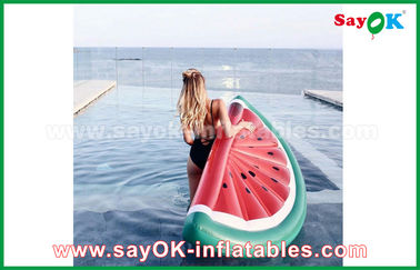 สีเหลือง / สีแดง / Fruit Slice สระว่ายน้ำลอยสระว่ายน้ำของเล่น Inflatable ดิบสำหรับว่ายน้ำ