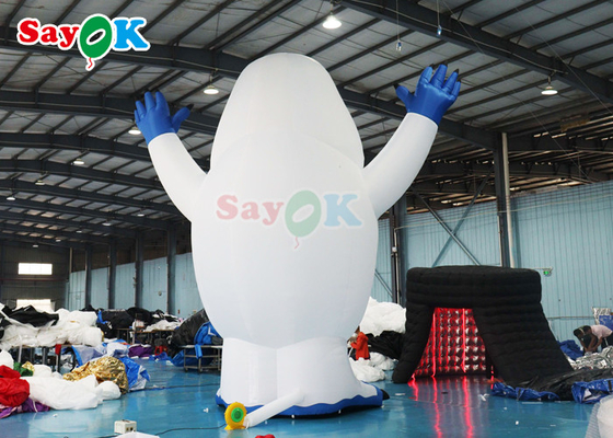 สัตว์อัดลม วันหยุด Led Lighting สนามหิมะอัดลม สนามหิมะอัดลม สนามหิมะอัดลม