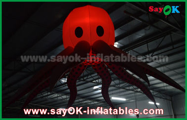 ยักษ์ทะเลสัตว์แสงสว่าง Octopus / Devilfish Inflatable แสงสำหรับตกแต่งหรือปาร์ตี้