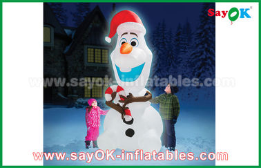 210 D Oxfor Cloth Christmas Snowman ตกแต่งวันหยุดพองเอง