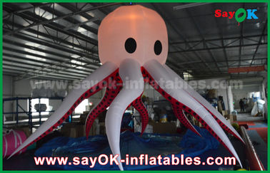 Tentacle แขวน Led Giant พอง Octopus ประหยัดพลังงานหลายสี