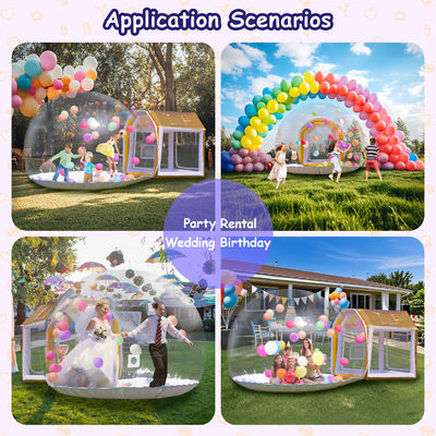 เต็นท์บ้านบับเบลล์พิเศษ ปาร์ตี้แบบเปียก บับเบลล์บ้านสําหรับเด็ก