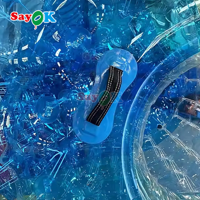 กลางแจ้งยักษ์ลมได้มนุษย์แฮมสเตอร์ Zorb บอลโปร่งใสลมได้น้ําบอลสําหรับสระว่ายน้ํา สวนน้ํา
