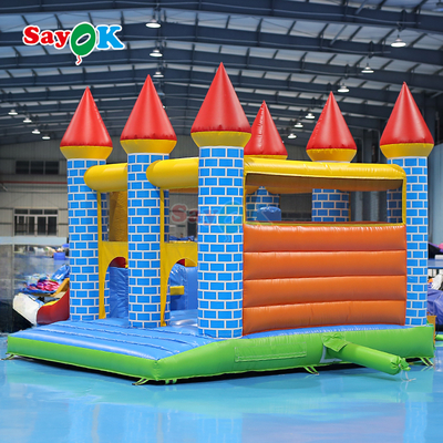 Sayok Commercial PVC Bouncy Castle คอมโบ้อฟฟลาบอลสําหรับงานกลางแจ้ง
