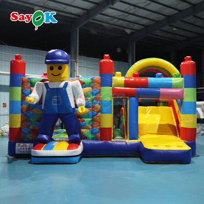 Sayok Free Design ปราสาทเป่าลมสำหรับเด็ก ชุดคอมโบ บ้านกระโดด