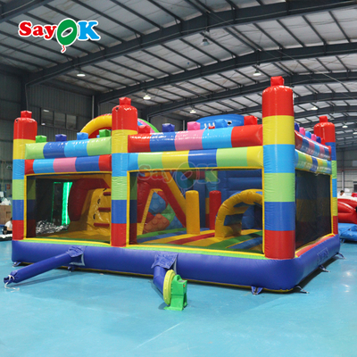 Sayok Free Design ปราสาทเป่าลมสำหรับเด็ก ชุดคอมโบ บ้านกระโดด