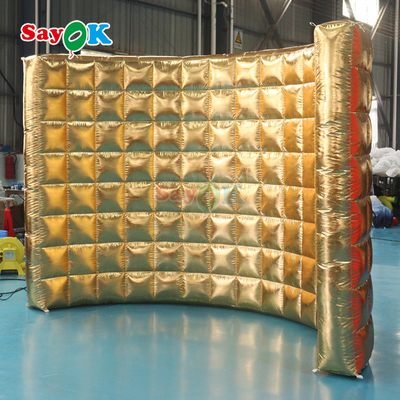 10ft Inflatable Photo Booth Wall with LED for Parties and Events